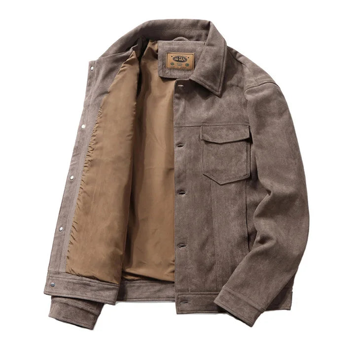Tom Hollinger | Schicke Wildlederjacke für mühelosen Casual-Stil