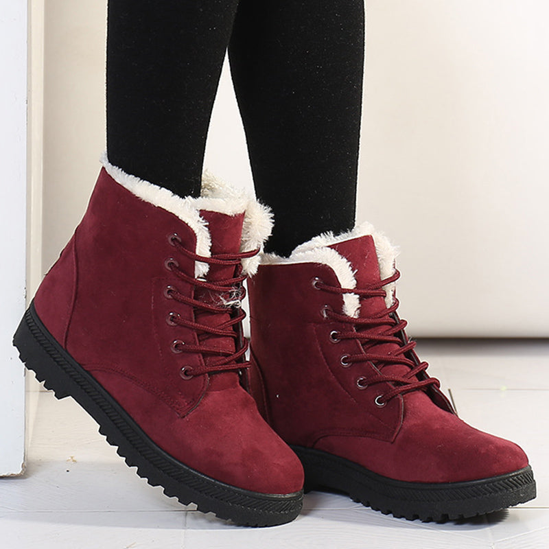 Tom Hollinger | Damen Winterstiefel mit Fellfutter