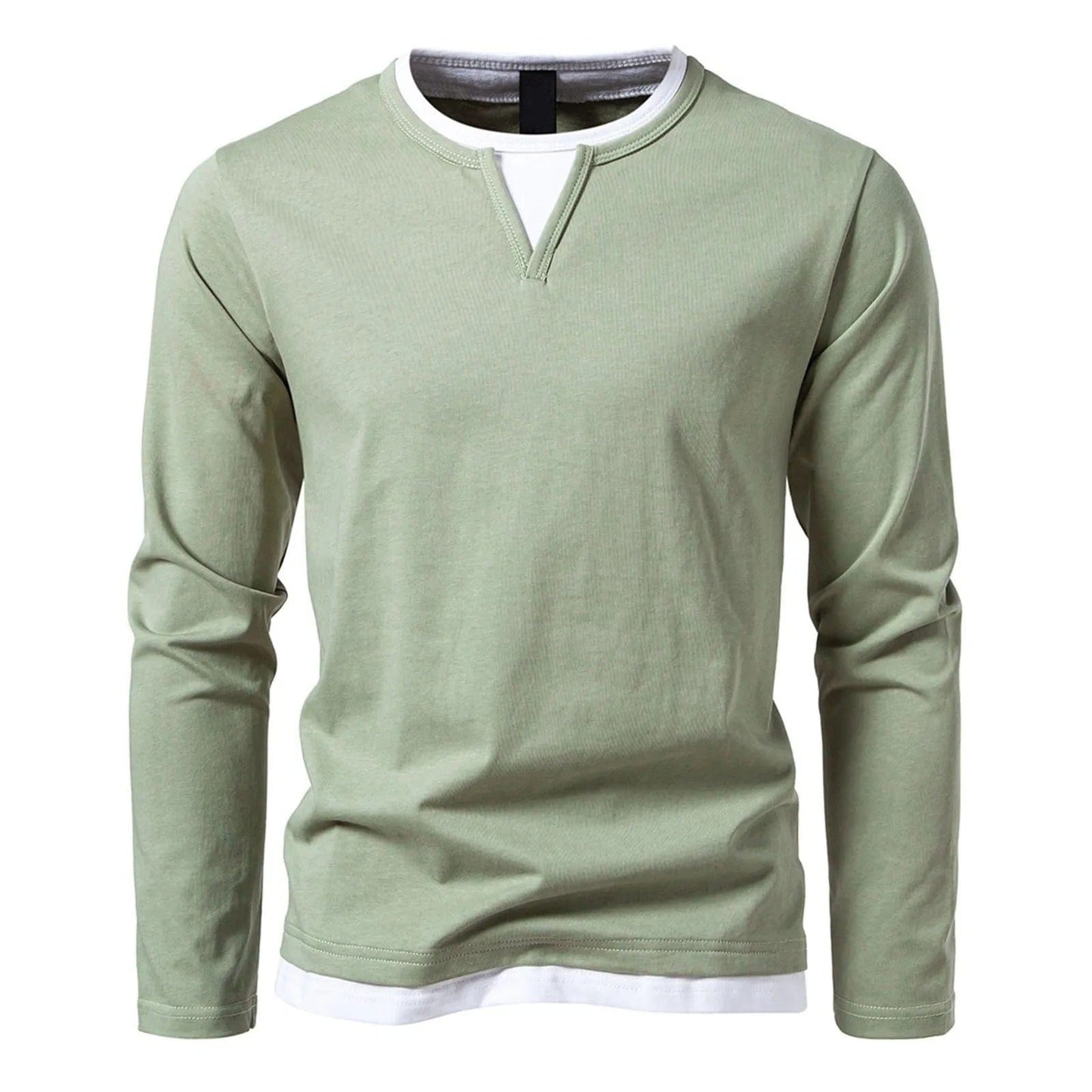 Tom Hollinger | Men's stylish long -sleeved shirt slim fit leisure top