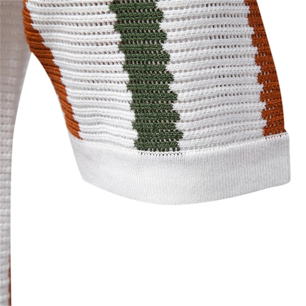 Tom Hollinger | Stilvolles Strick-Poloshirt