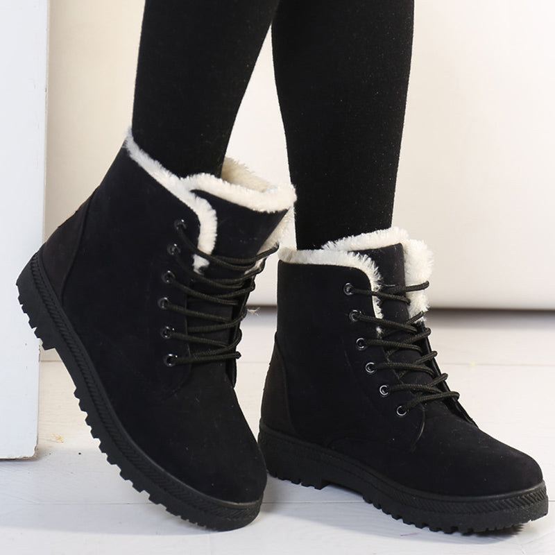 Tom Hollinger | Damen Winterstiefel mit Fellfutter