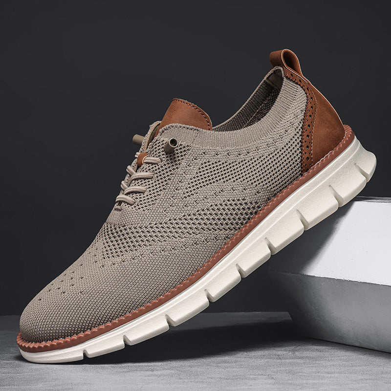 Tom Hollinger | Orthopädische atmungsaktive Oxford-Sneaker aus Mesh