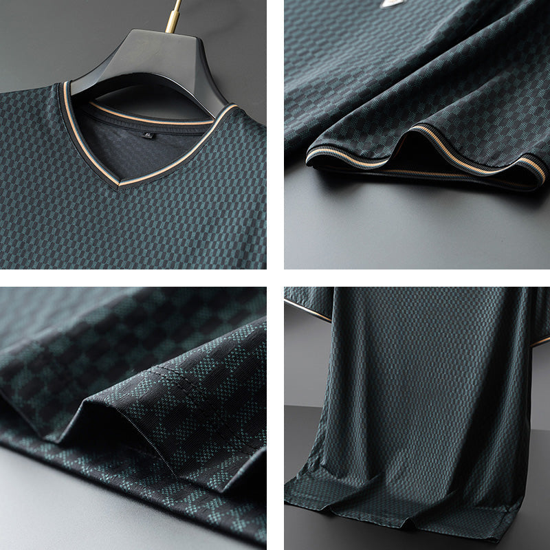 Tom Hollinger | Luxurious men's T-shirt with a round neckline