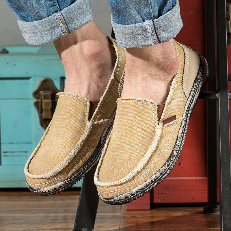 Tom Hollinger | Casual canvas loafer shoes