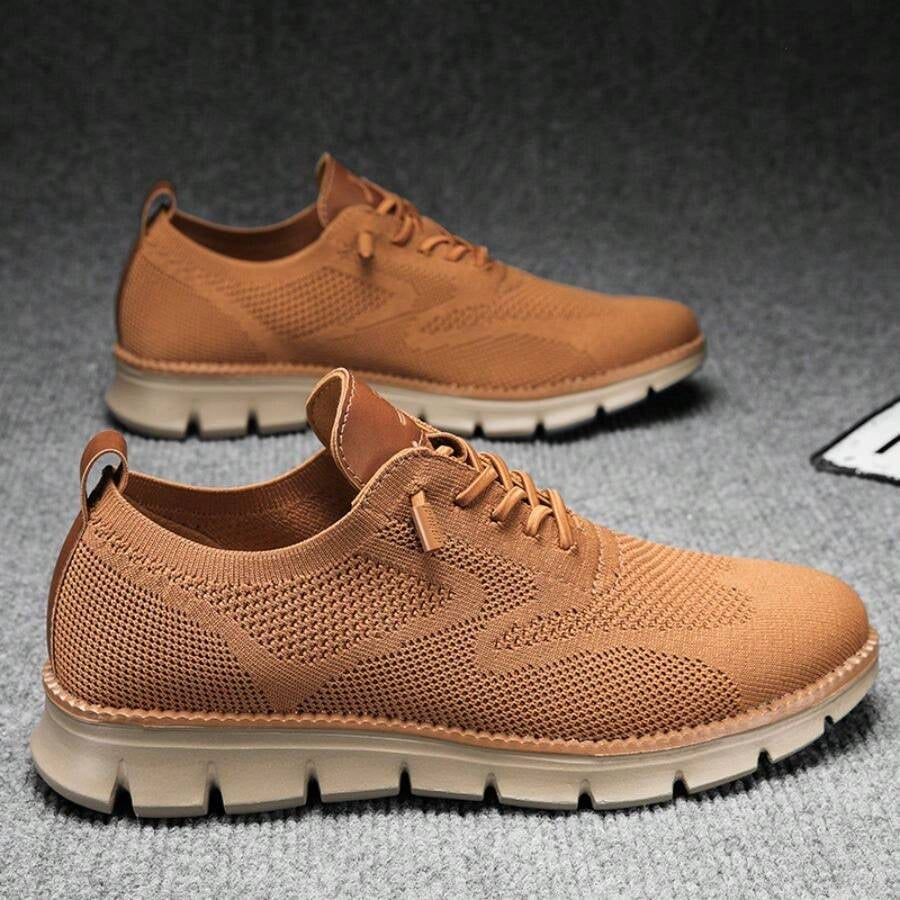 Tomhollinger | Brown Urban Comfort Sneakers