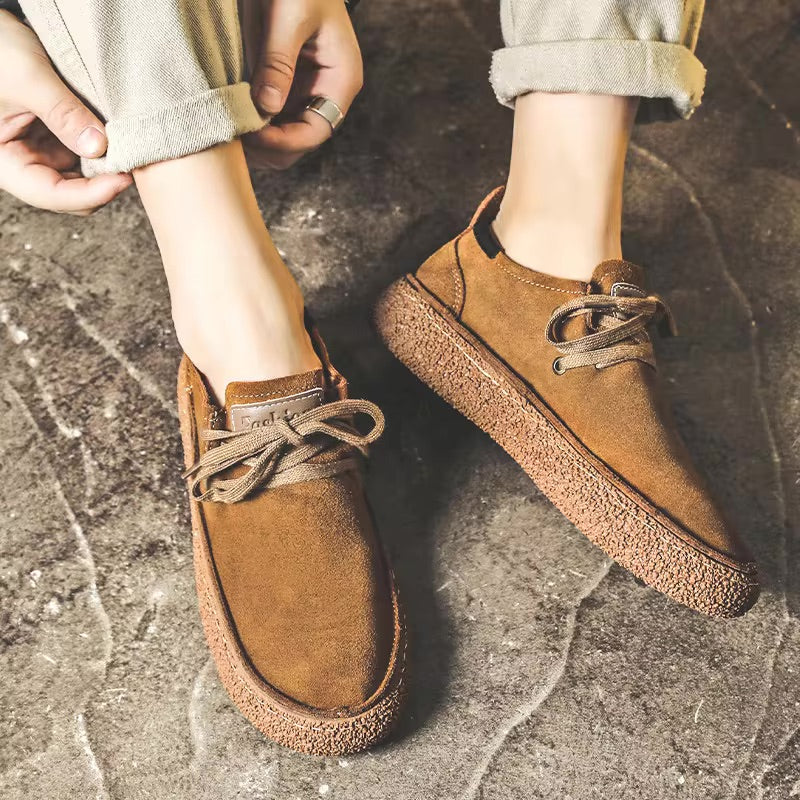 Tom Hollinger | Suede lace -up shoes