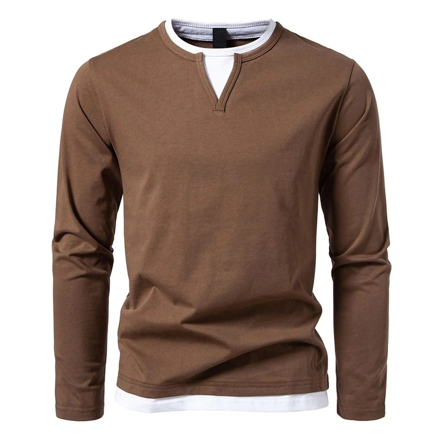 Tom Hollinger | Men's stylish long -sleeved shirt slim fit leisure top