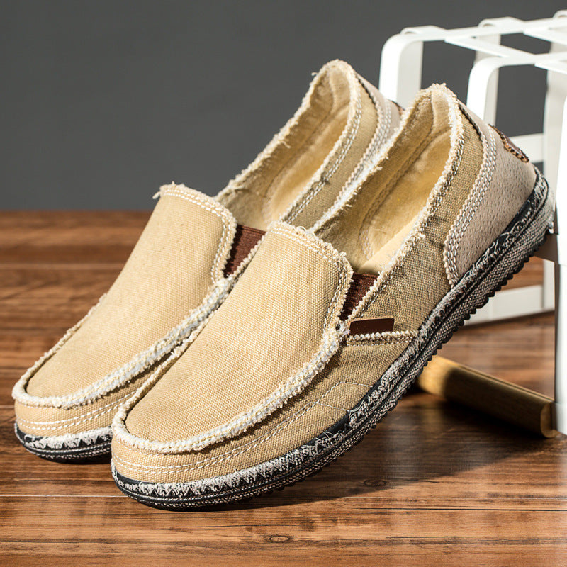 Tom Hollinger | Casual canvas loafer shoes