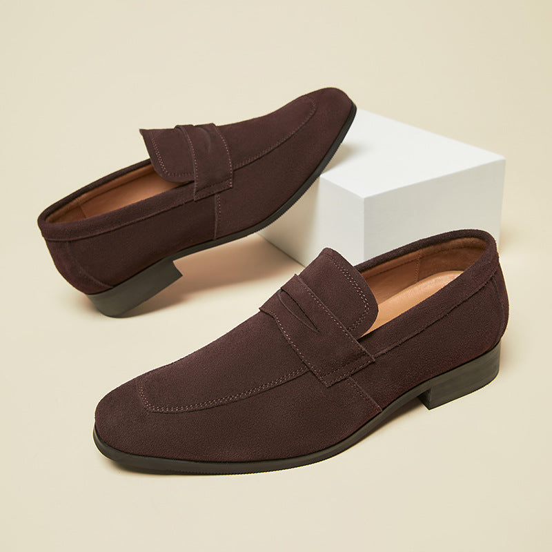 Tom Hollinger | Men's suede Penny Loafer Classic slipper shoes