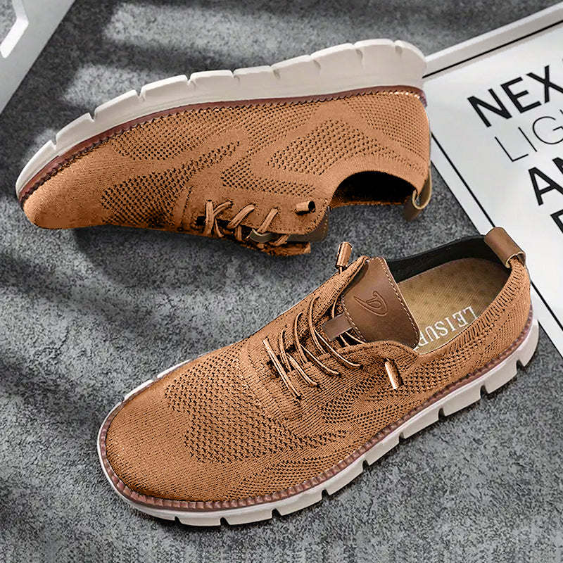 Tomhollinger | Brown Urban Comfort Sneakers