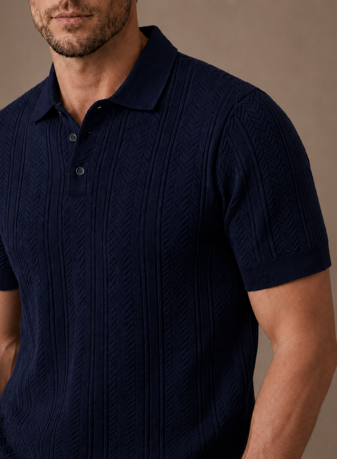 Tom Hollinger | Herren Slim Fit Atmungsaktives Sommer Polohemd