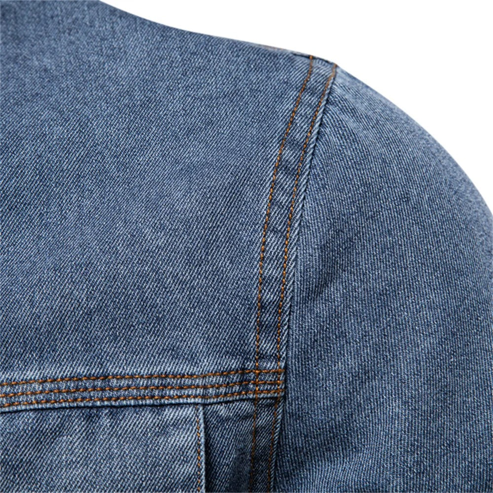Tom Hollinger | Men Classic Cotton Denim Shirt