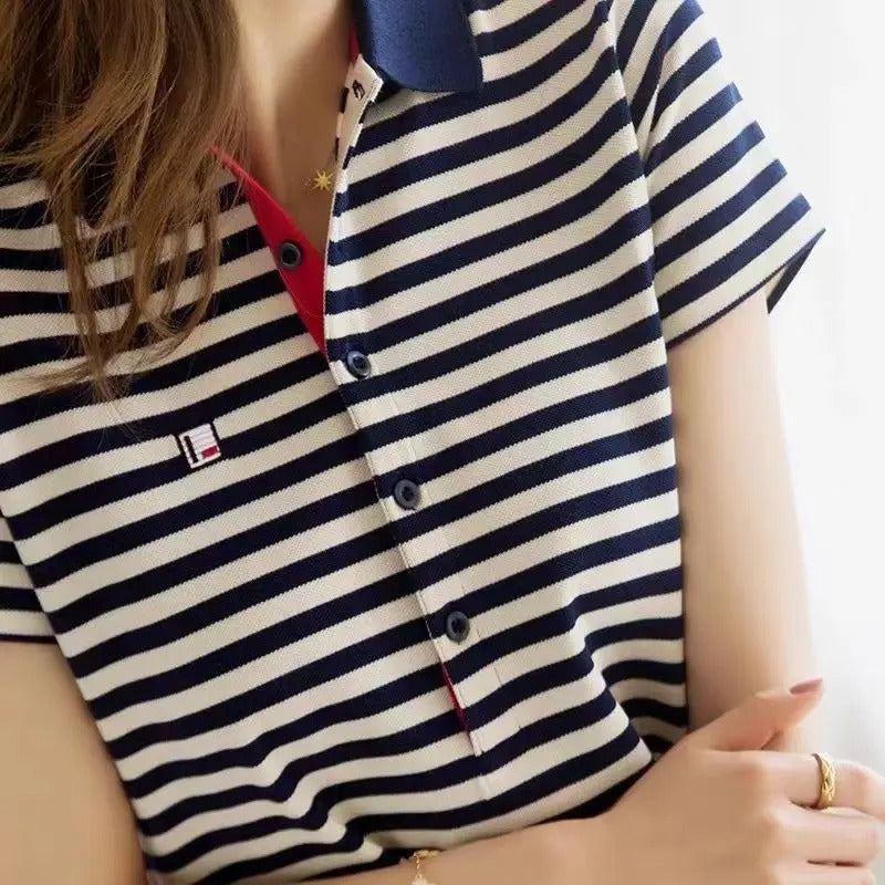 Tom Holinger | Gestreiftes Polokleid