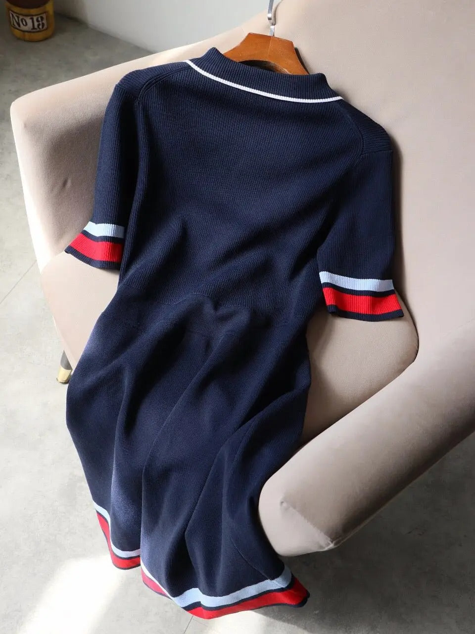 Tom Holinger | Polokleid mit halbem Arm