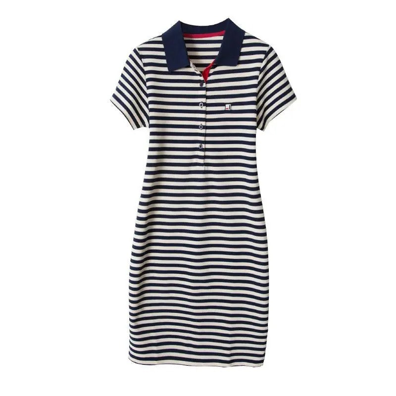 Tom Holinger | Gestreiftes Polokleid