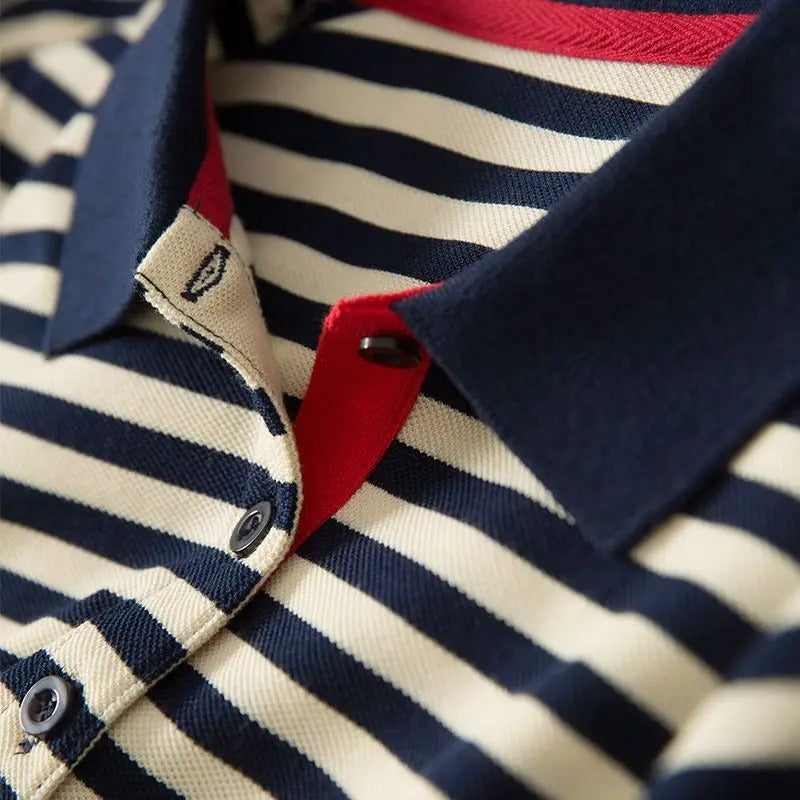 Tom Holinger | Gestreiftes Polokleid