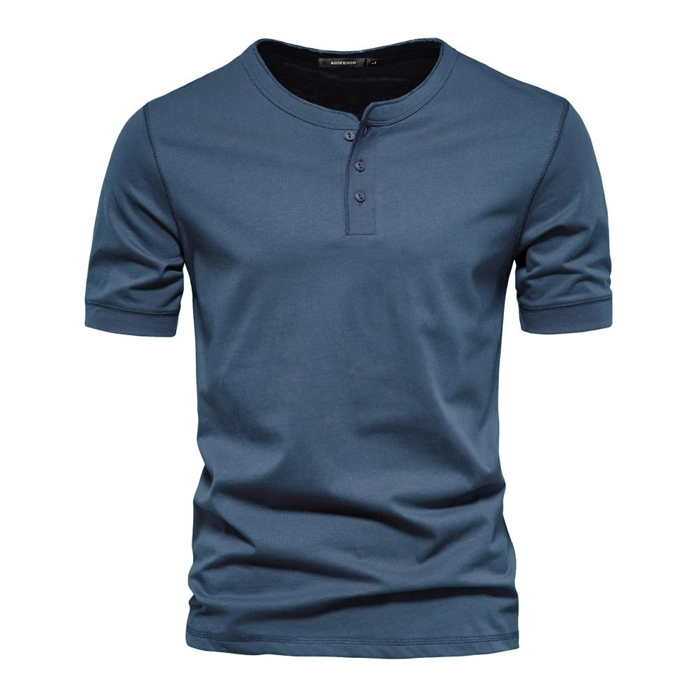 Tom Hollinger | Rundhals-Henleyshirt