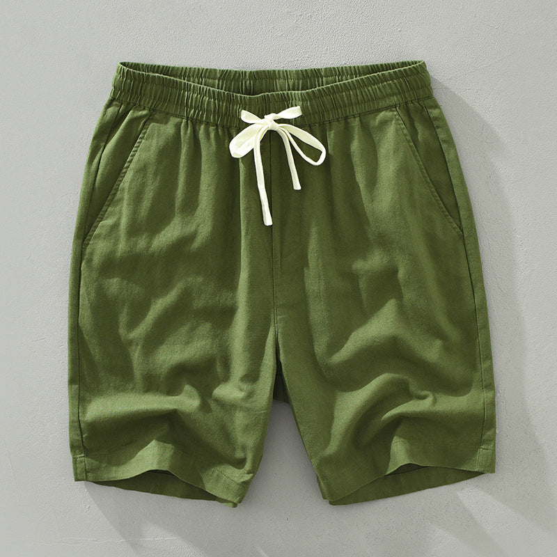Tom Hollinger | Herren Islander Leinenshorts Lässige Sommer-Strandbekleidung