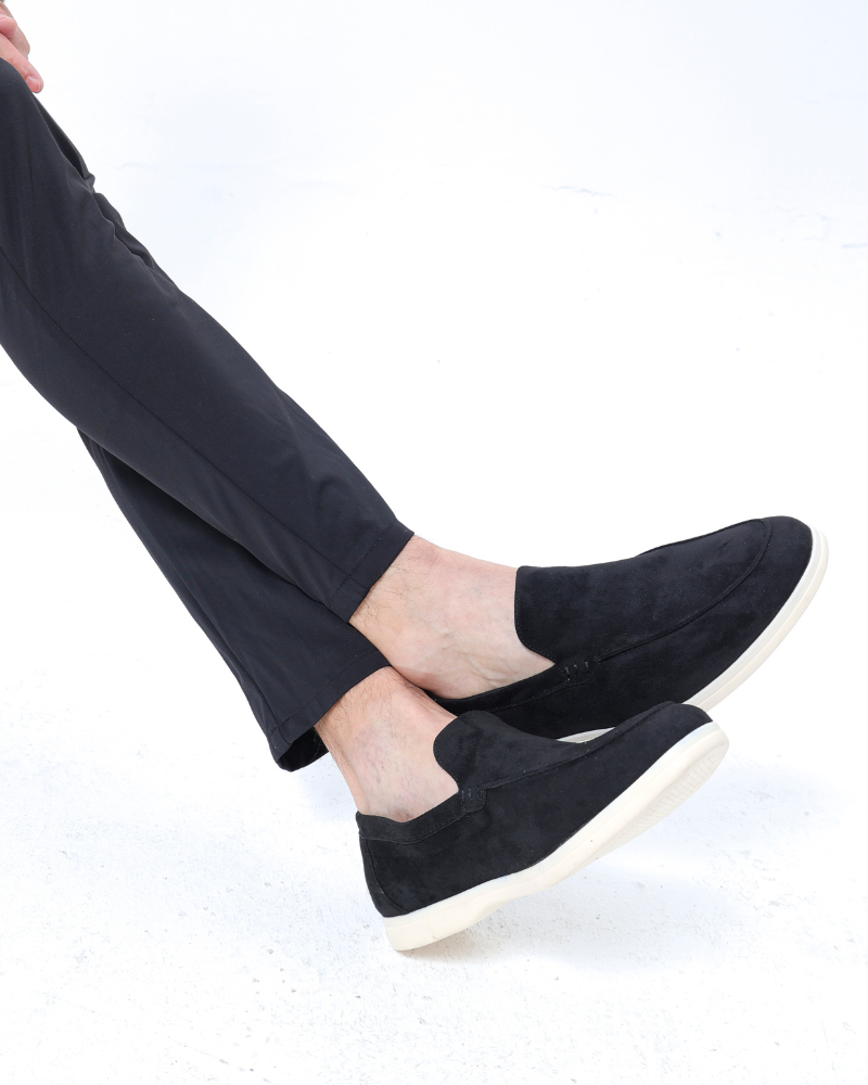 Tom Hollinger | Herren Wildleder Slipper Slip-On Business Schuhe