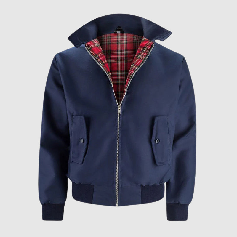 Tom Hollinger | Men Retro classic leather jacket
