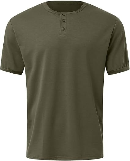 Tom Hollinger | Rundhals-Henleyshirt