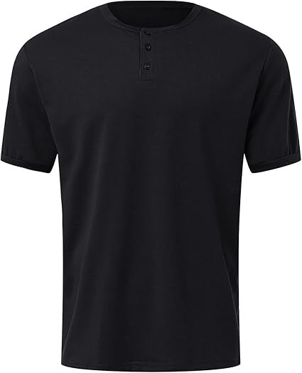 Tom Hollinger | Rundhals-Henleyshirt
