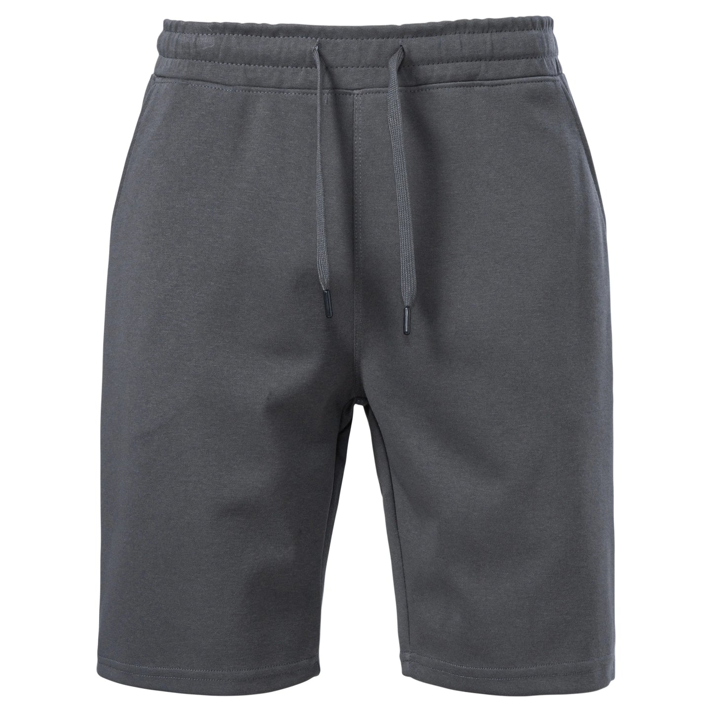 Herren Shorts mit elastischem Bund aus Baumwollmischung Einfarbig