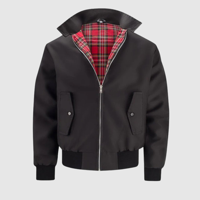 Tom Hollinger | Men Retro classic leather jacket