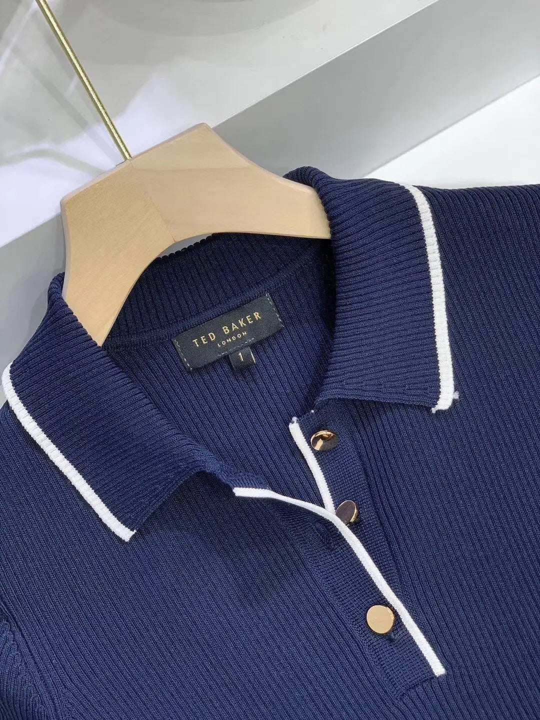 Tom Holinger | Polokleid mit halbem Arm