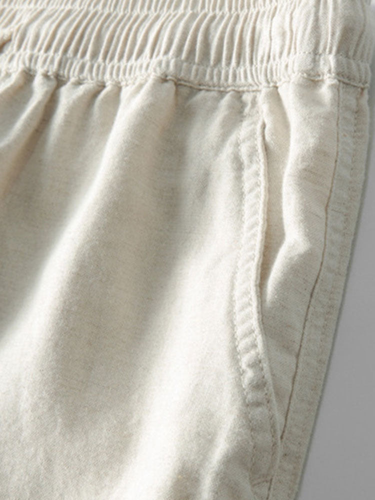 Tom Hollinger | Crumpled cotton henley shirt