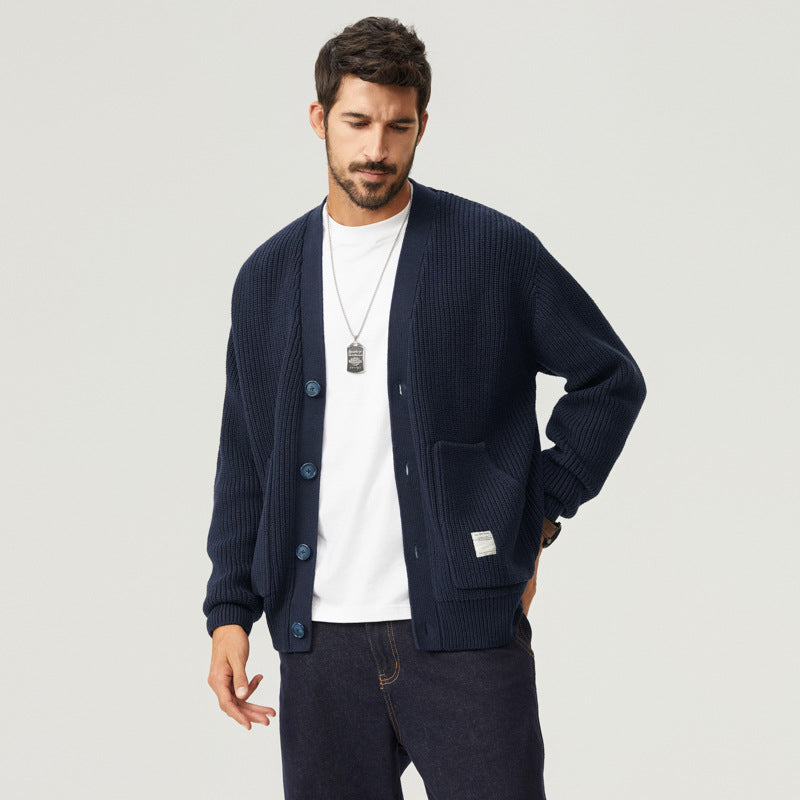 Tom Hollinger | Men's knitted cardigan sweater