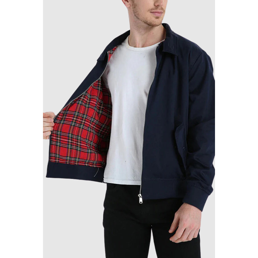 Tom Hollinger | Men Retro classic leather jacket