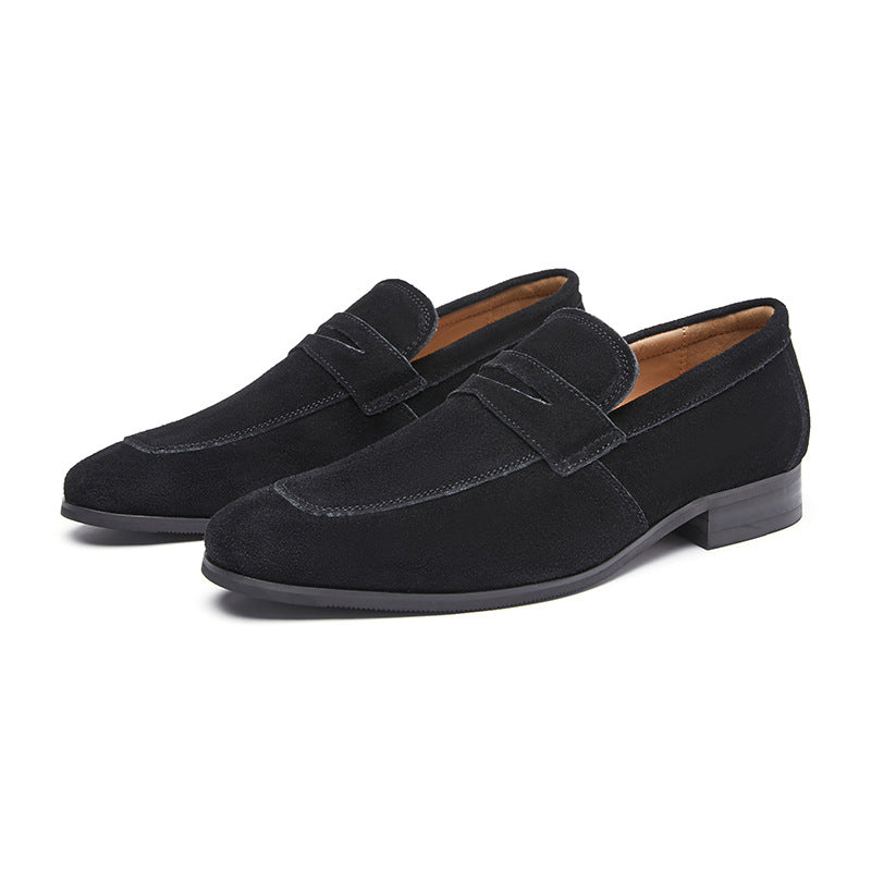 Tom Hollinger | Men's suede Penny Loafer Classic slipper shoes