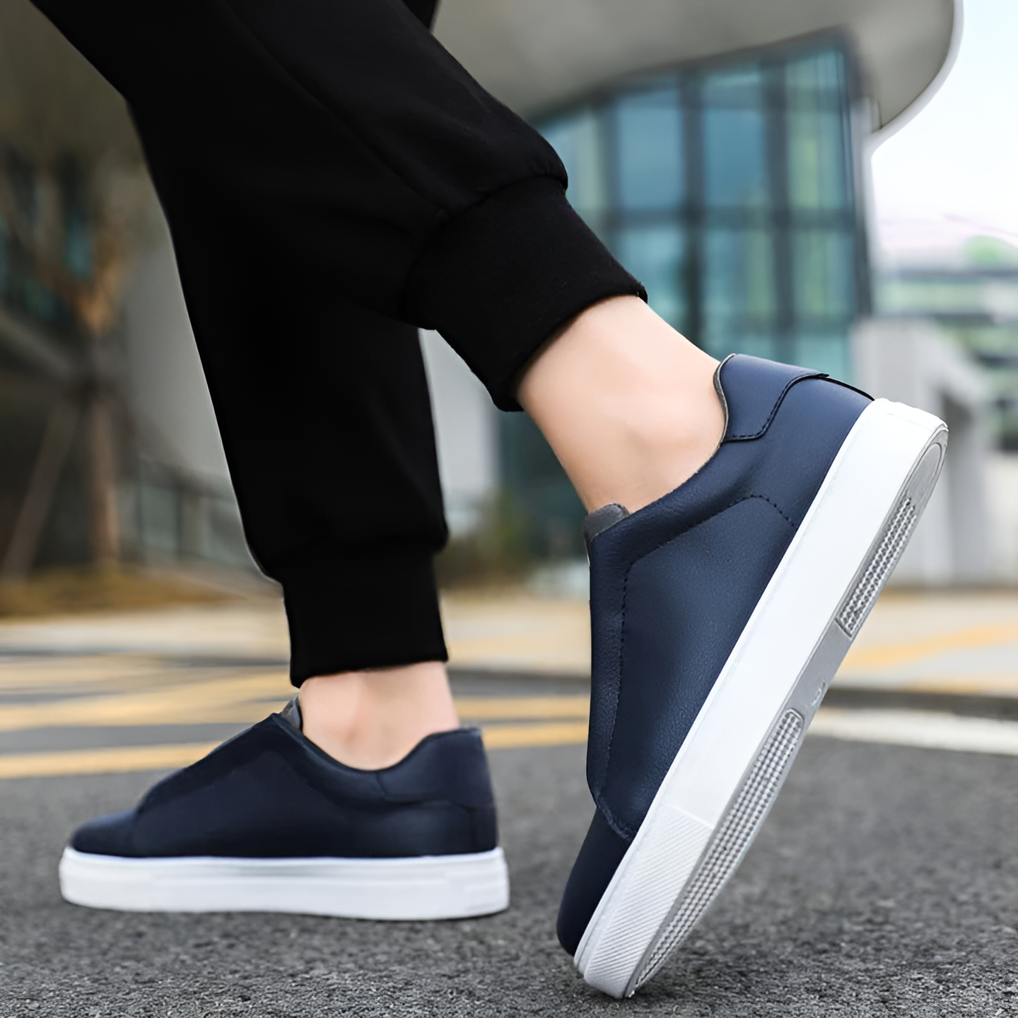 Chic minimalist casual sneakers