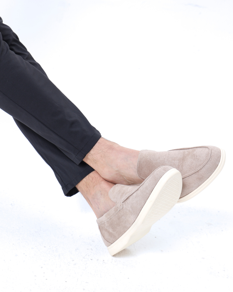 Tom Hollinger | Herren Wildleder Slipper Slip-On Business Schuhe