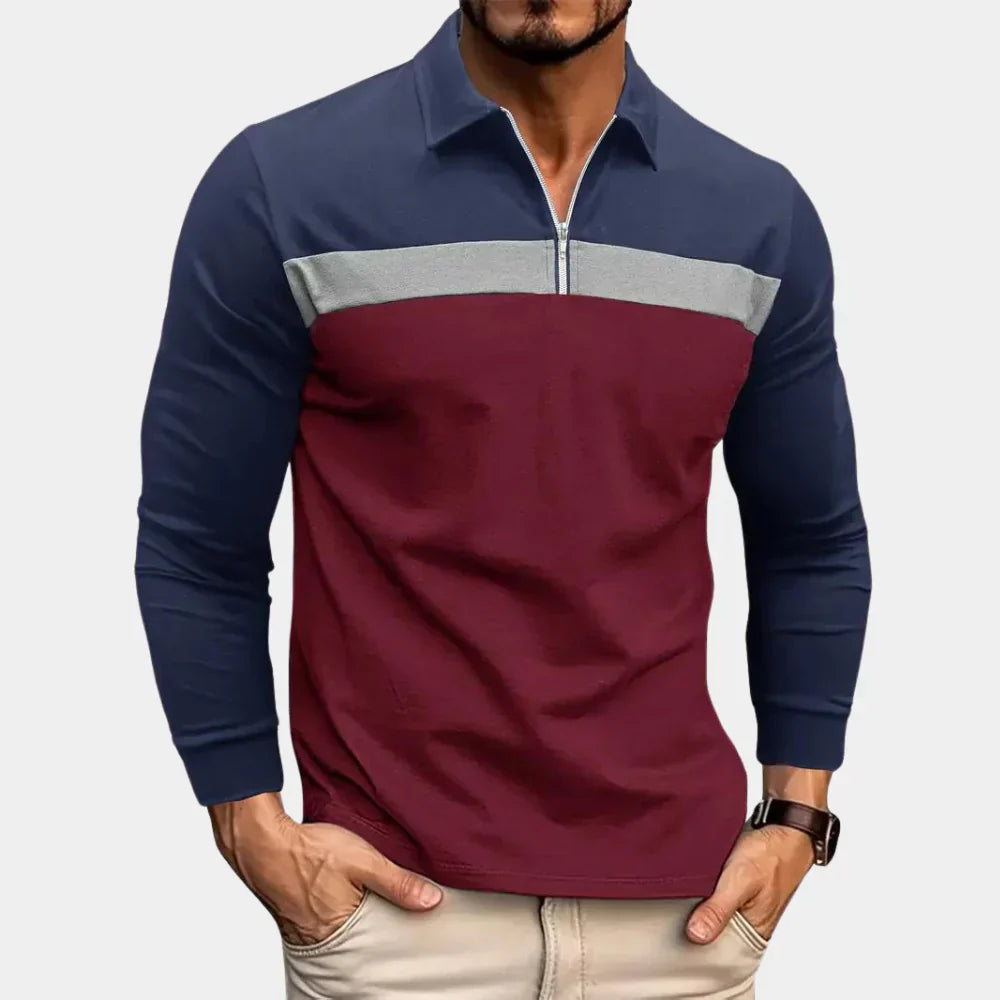 Tom Hollinger | Men's long arm classic polo shirt