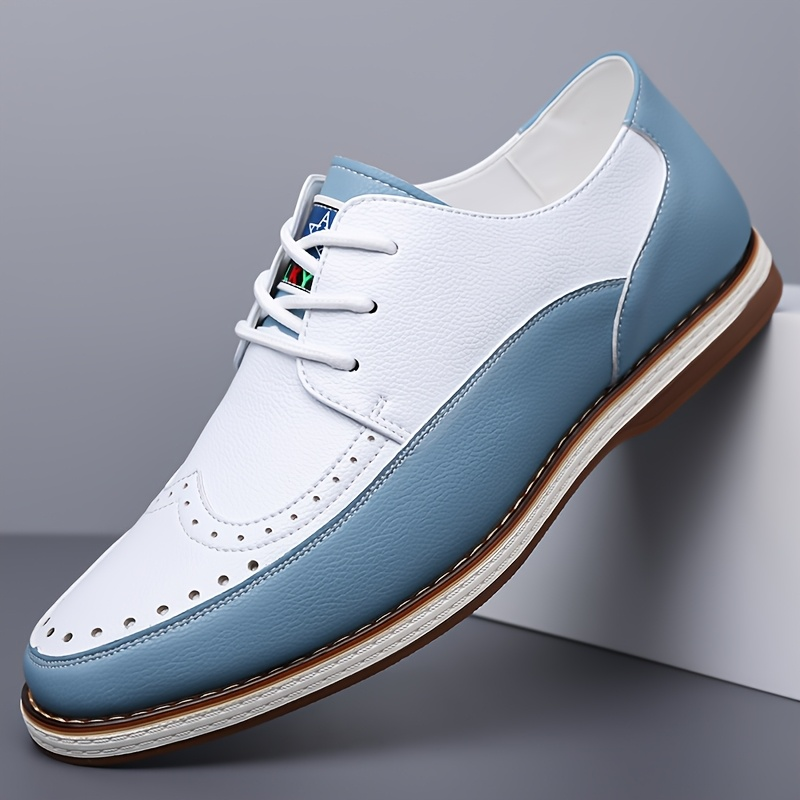 Tom Hollinger | Herren Brogue Lederschuhe Zweifarbig