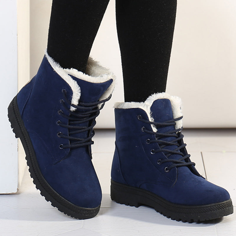 Tom Hollinger | Damen Winterstiefel mit Fellfutter