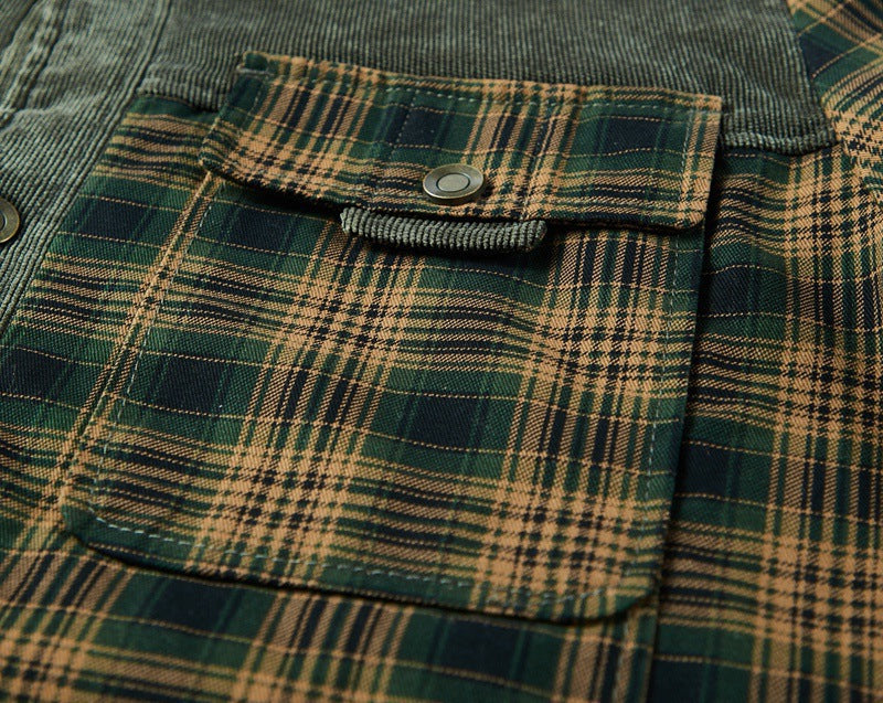 Tom Hollinger | Checked shirt with Sherpa feed