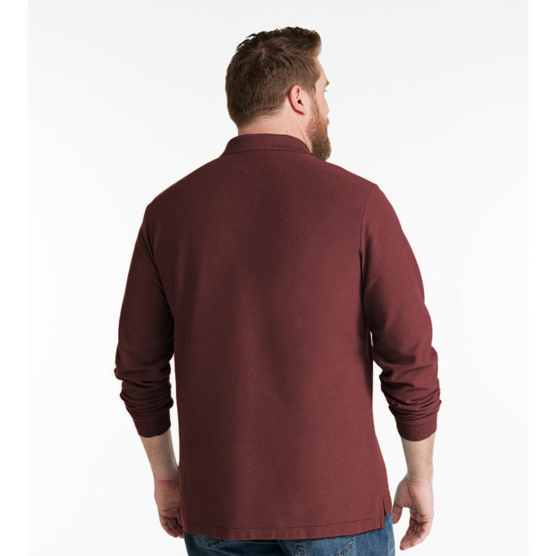 Tom Hollinger | Klassisches Langarm-Poloshirt