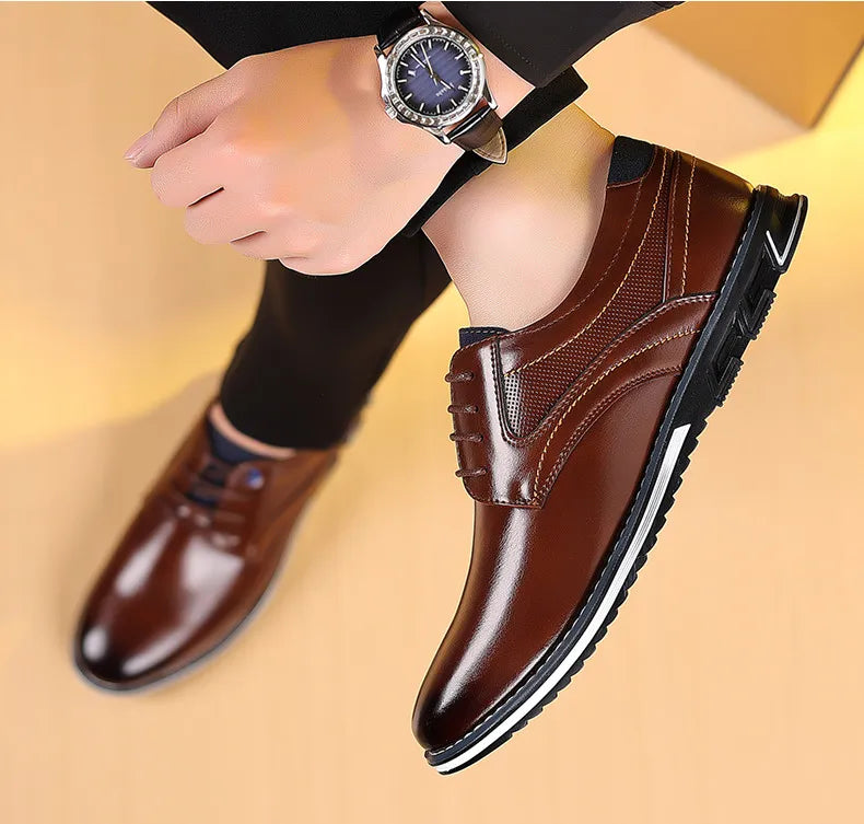 Braune Herrenschuhe