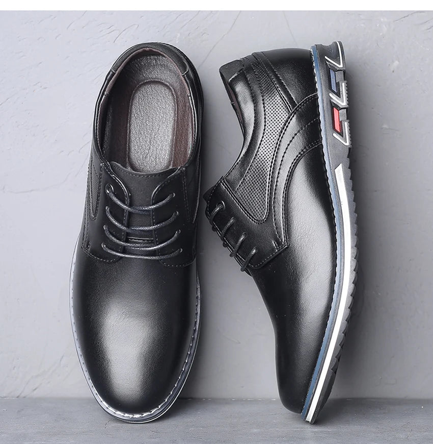 Schwarze Herrenschuhe