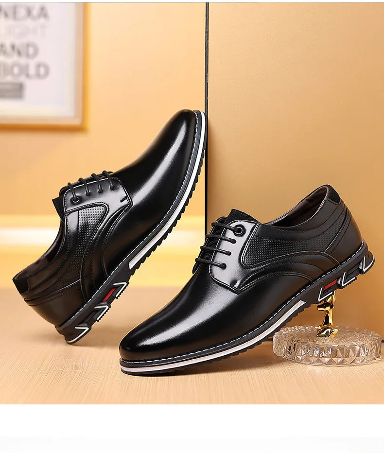 Schwarze Herrenschuhe