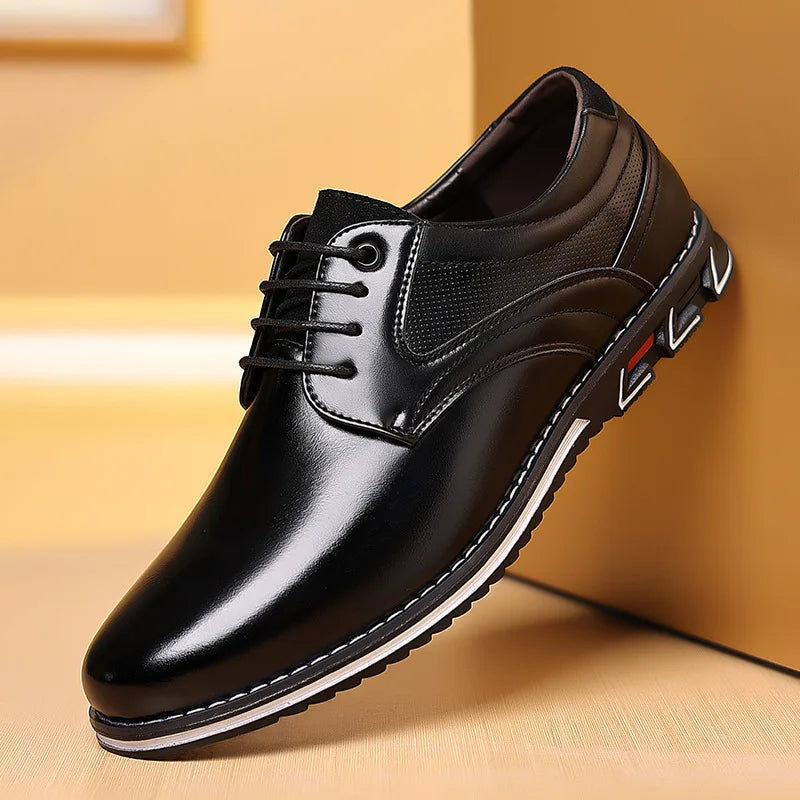 Schwarze Herrenschuhe