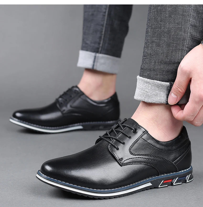 Schwarze Herrenschuhe