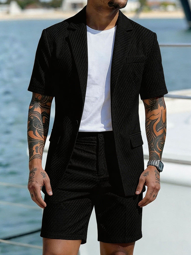 Tom Hollinger | Herren Zweiteiler Mit Struktur Smart Casual