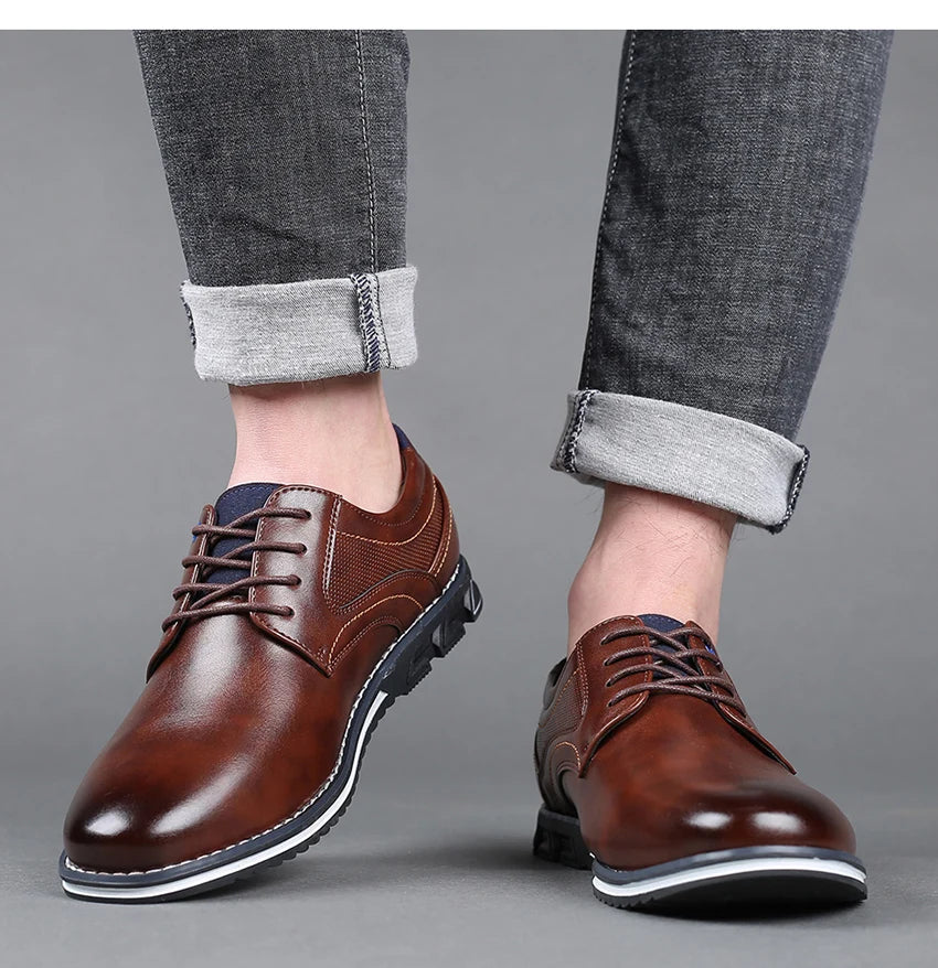 Braune Herrenschuhe
