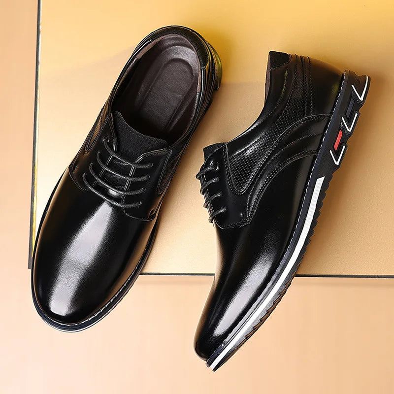 Schwarze Herrenschuhe