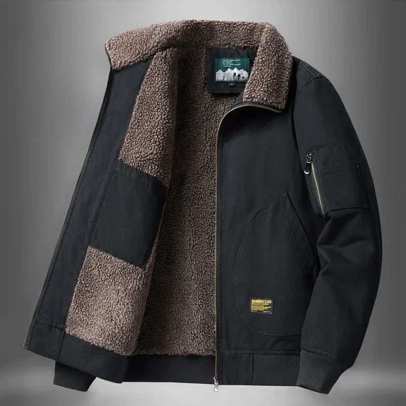Tom Hollinger | Sherpa-Lined Fliegerjacke