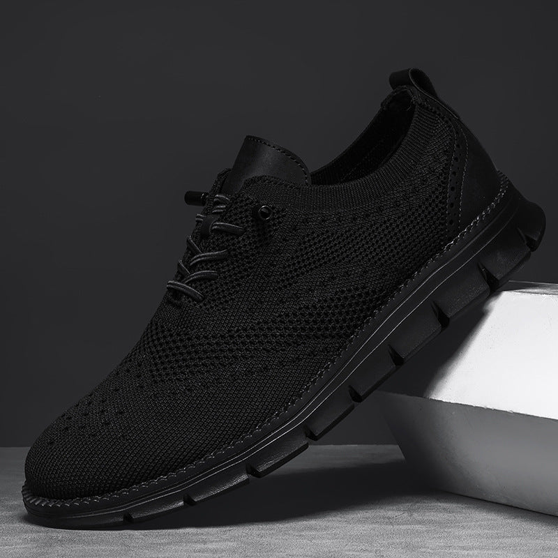 Tom Hollinger | Orthopädische atmungsaktive Oxford-Sneaker aus Mesh